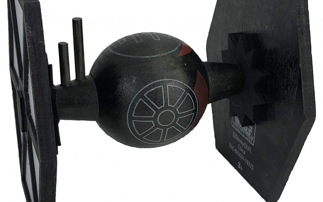 New Galaxy's Edge TIE Fighter Wooden Vehicle Toy available!