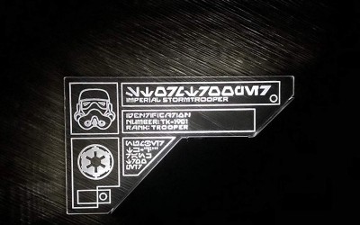 New Galaxy's Edge Stormtrooper Electronic Identification Card available!