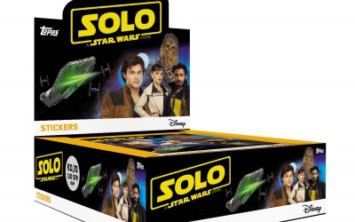 New Solo Movie Topps Sticker Collection Pack available!