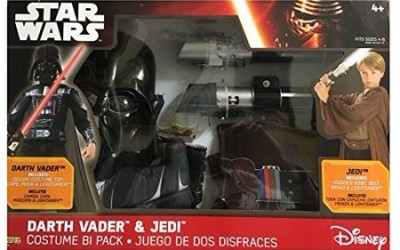 New Force Awakens Darth Vader & Jedi Costume Bi Pack now available!