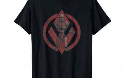 New Rise of Skywalker Sith Trooper Logo T-Shirt available!