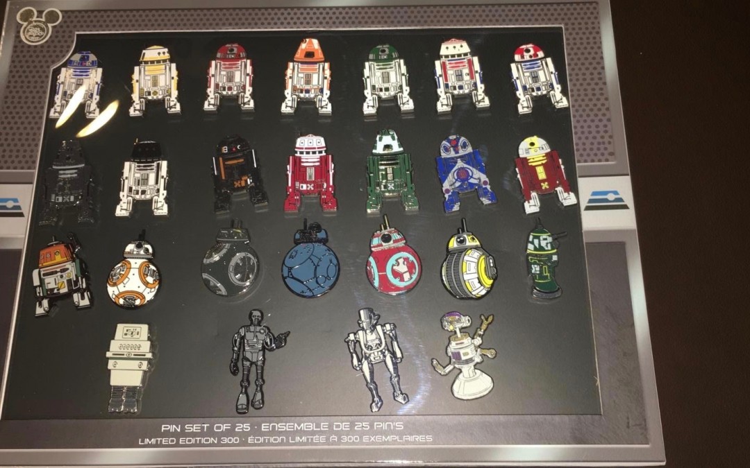 New Star Wars Industrial Automaton Droid Pin Set available!