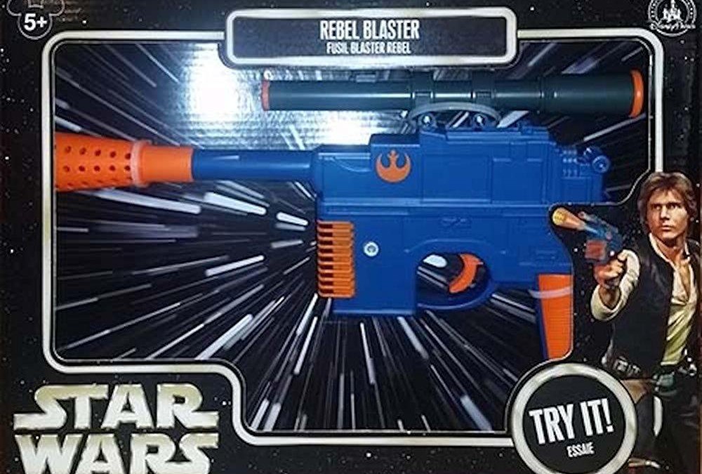 New Star Wars Han Solo Rebel Electronic Blaster now available!