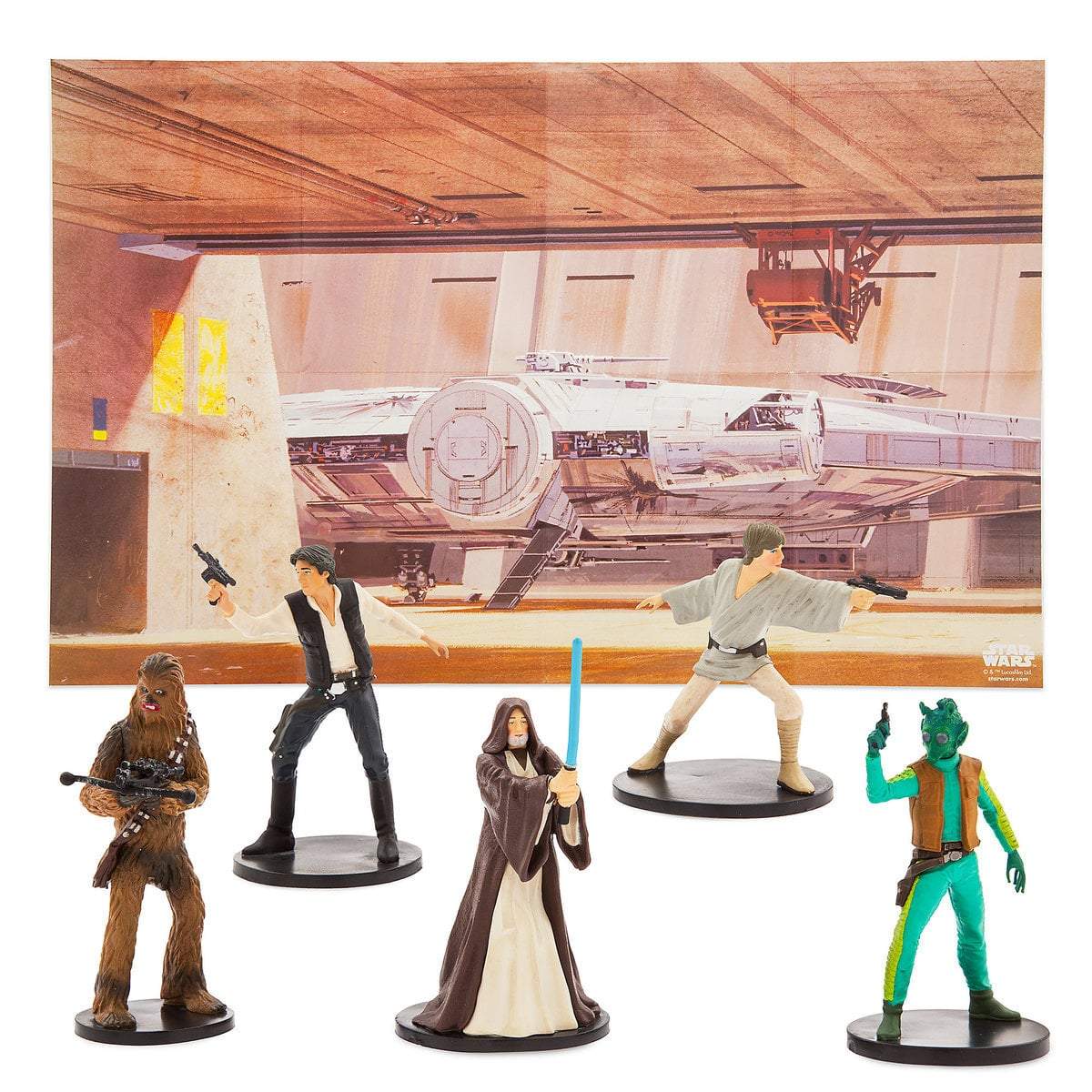 ANH Cantina Figurine Play Set 4