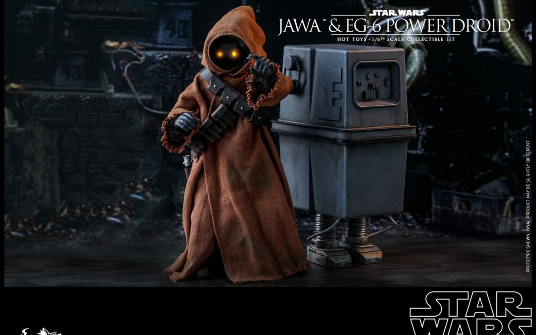 New Jawa & EG-6 Power Droid 1/6th Scale Figure set available for pre-order!