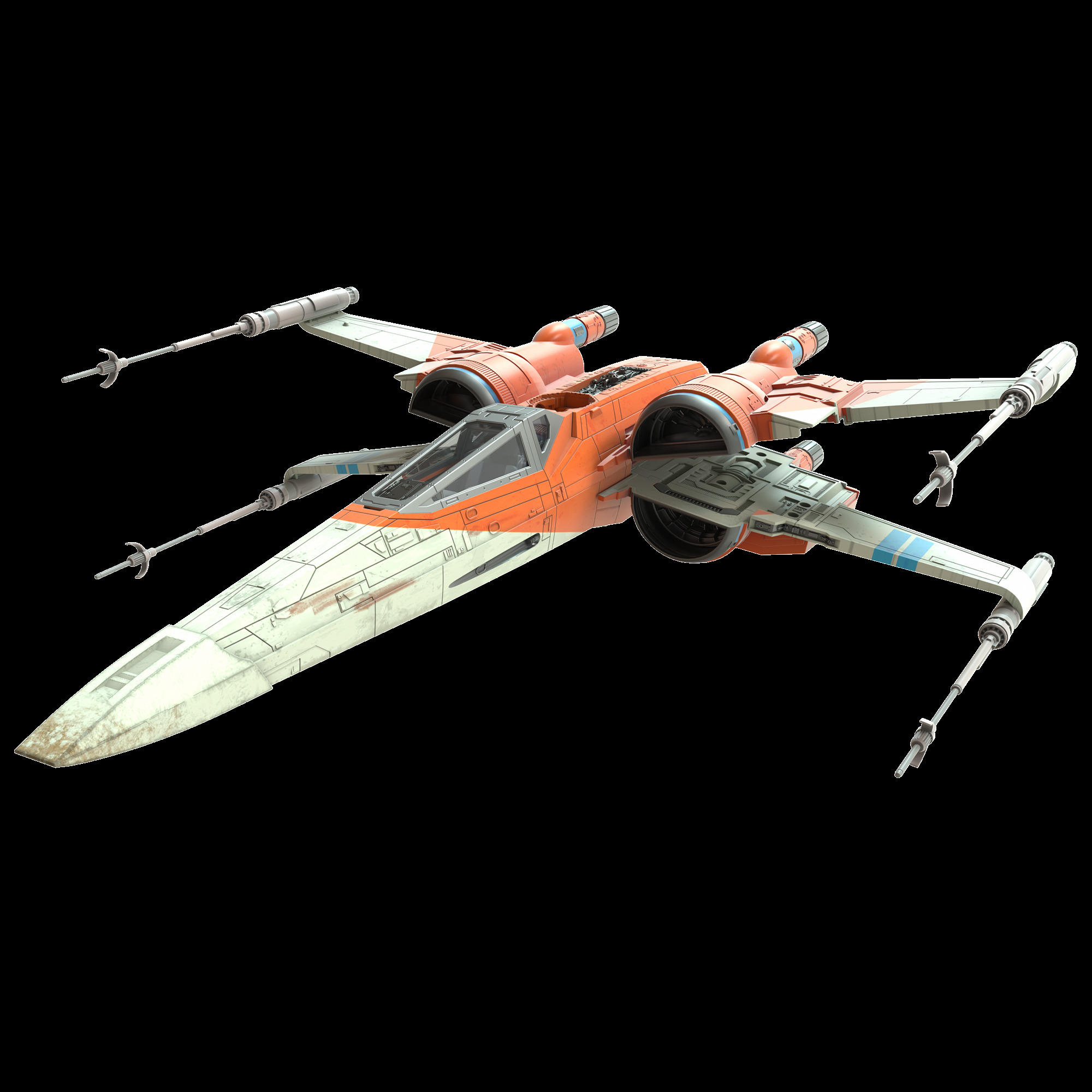 New Rise of Skywalker Poe Dameron’s X-Wing Fighter Vintage Vehicle Toy ...