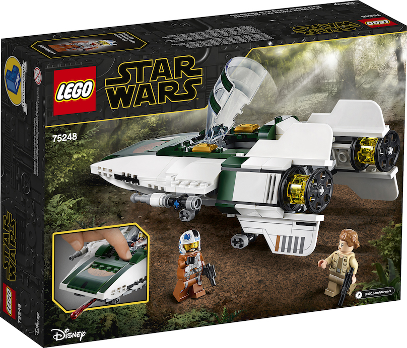TROS Resistance A-Wing Fighter Lego set 2