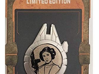 New Galaxy's Edge Princess Leia Carrie Fisher Tribute Pin available!