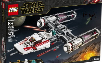 New Rise of Skywalker Resistance Y-Wing Fighter Lego Set in stock!