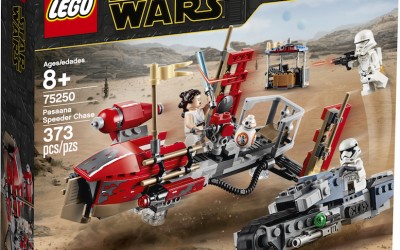 New Rise of Skywalker Pasaana Speeder Chase Lego Set available!