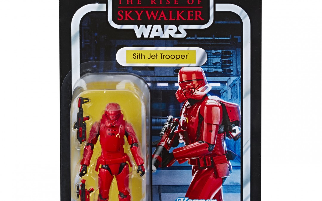New Rise of Skywalker Sith Jet Trooper Vintage Figure in stock!