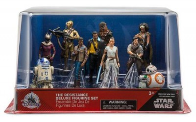New Rise of Skywalker The Resistance Deluxe Figurine Play Set in stock!