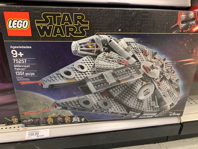 New Rise of Skywalker Millennium Falcon Lego Set available!