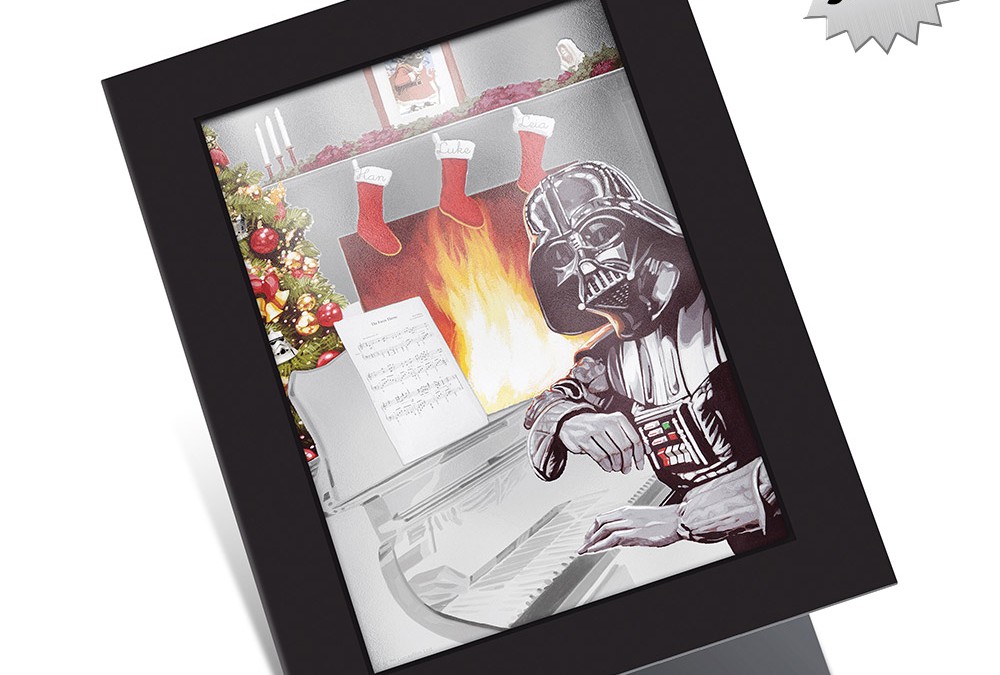 New Star Wars Season's Greetings Silver Coin Note available for pre-order!