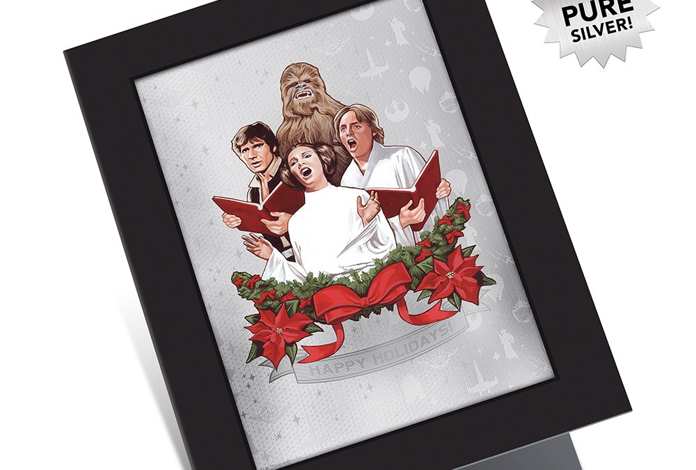 New Star Wars Season's Greetings Silver Coin Note (2019) available for pre-order!
