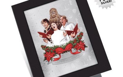 New Star Wars Season's Greetings Silver Coin Note (2019) available for pre-order!