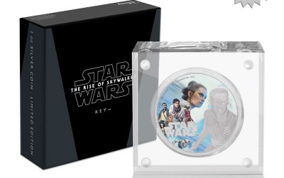 New Rise of Skywalker Rey Silver Coin available for pre-order!