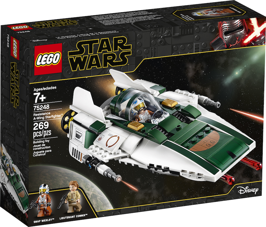 TROS Resistance A-Wing Fighter Lego set 1