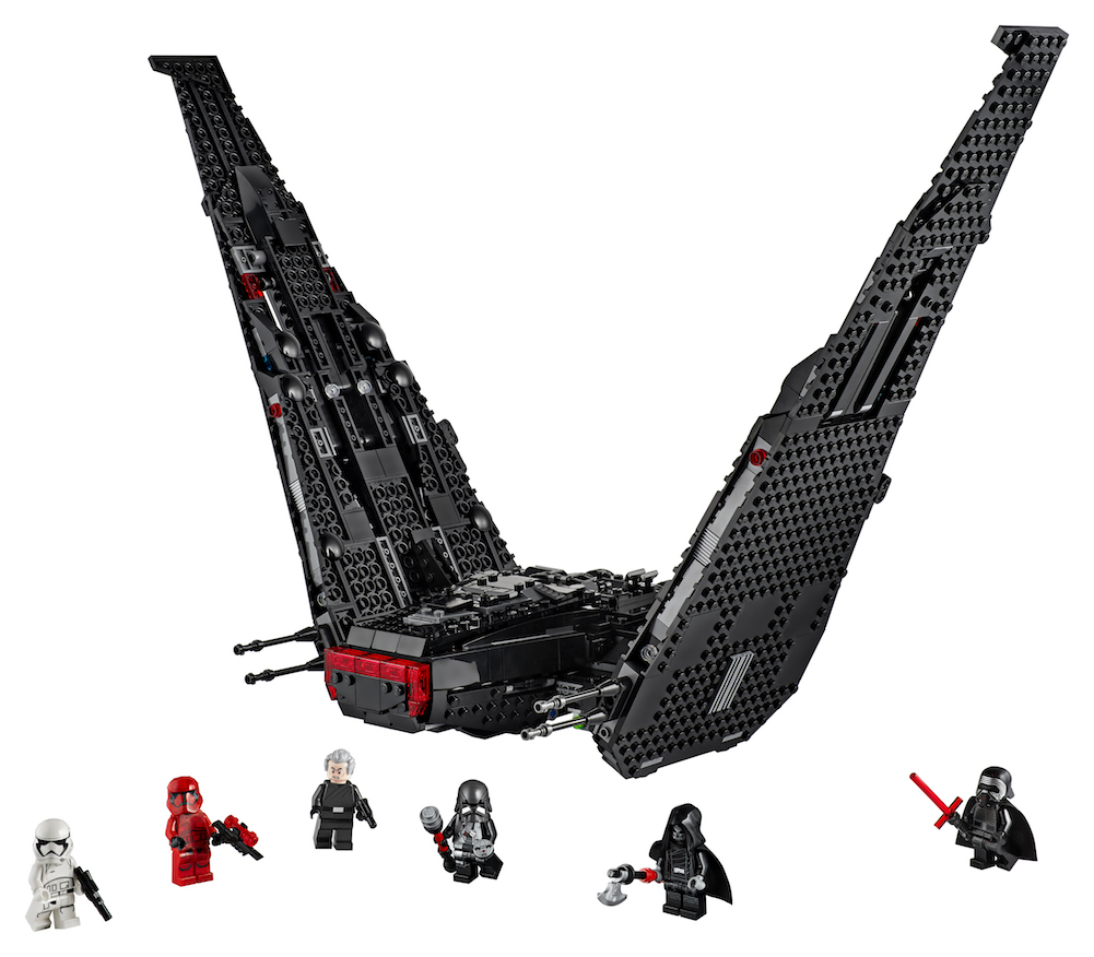 TROS Kylo Ren's Shuttle Lego Set 3