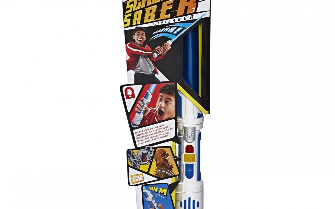 New Star Wars Scream Lightsaber Electronic Role-Play Toy available!