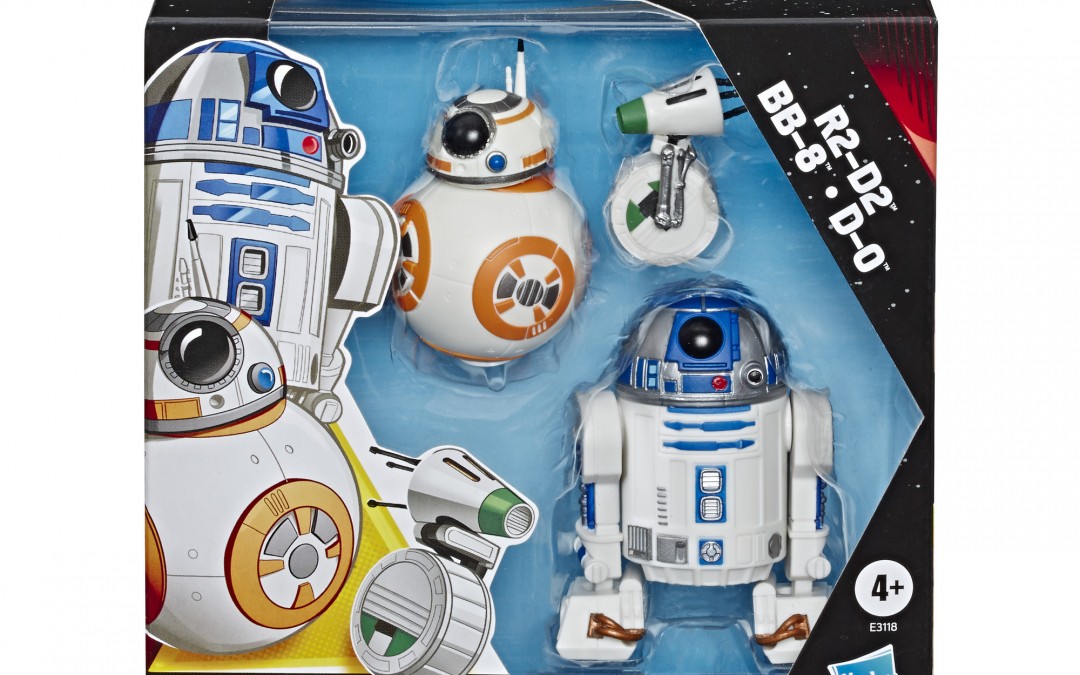 New Rise of Skywalker GOA R2-D2, BB-8, D-O Figure 3-pack in stock!