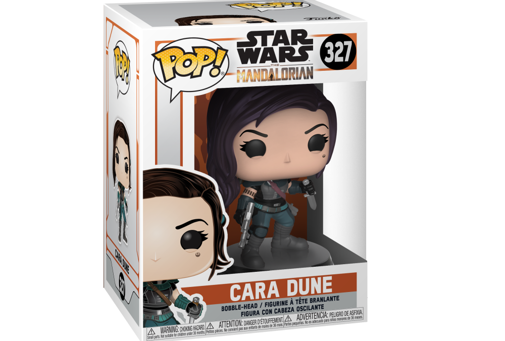 New The Mandalorian Cara Dune Funko Bobble Head Toy available!