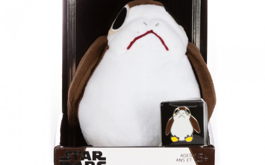 New Rise of Skywalker Porg Plush Toy & Pin Set available for pre-order!