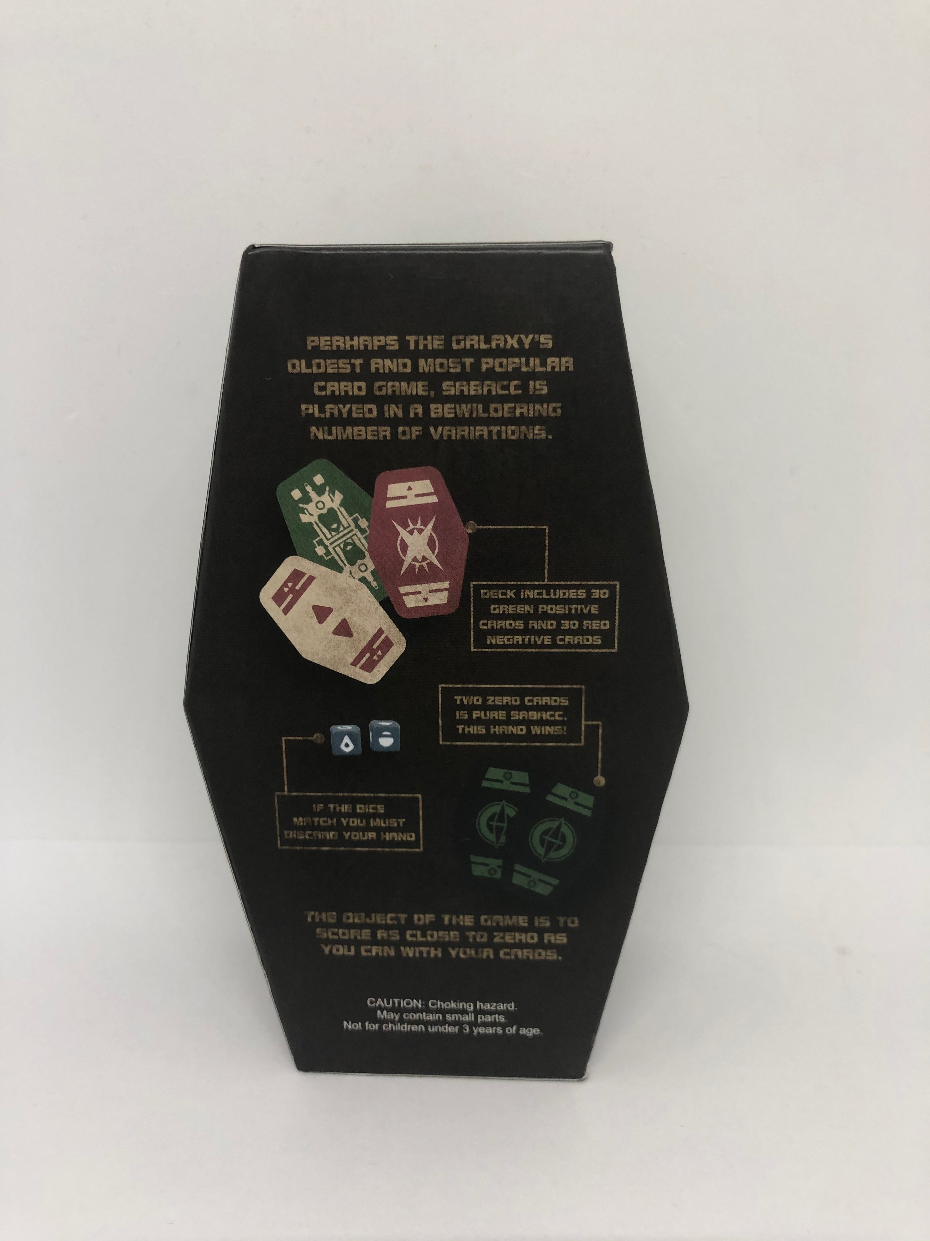 SWGE Sabacc Cards and Dice Game 2