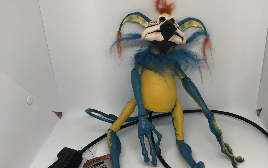 New Galaxy's Edge Blue Kowakian Monkey Lizard Talking Shoulder Puppet available!