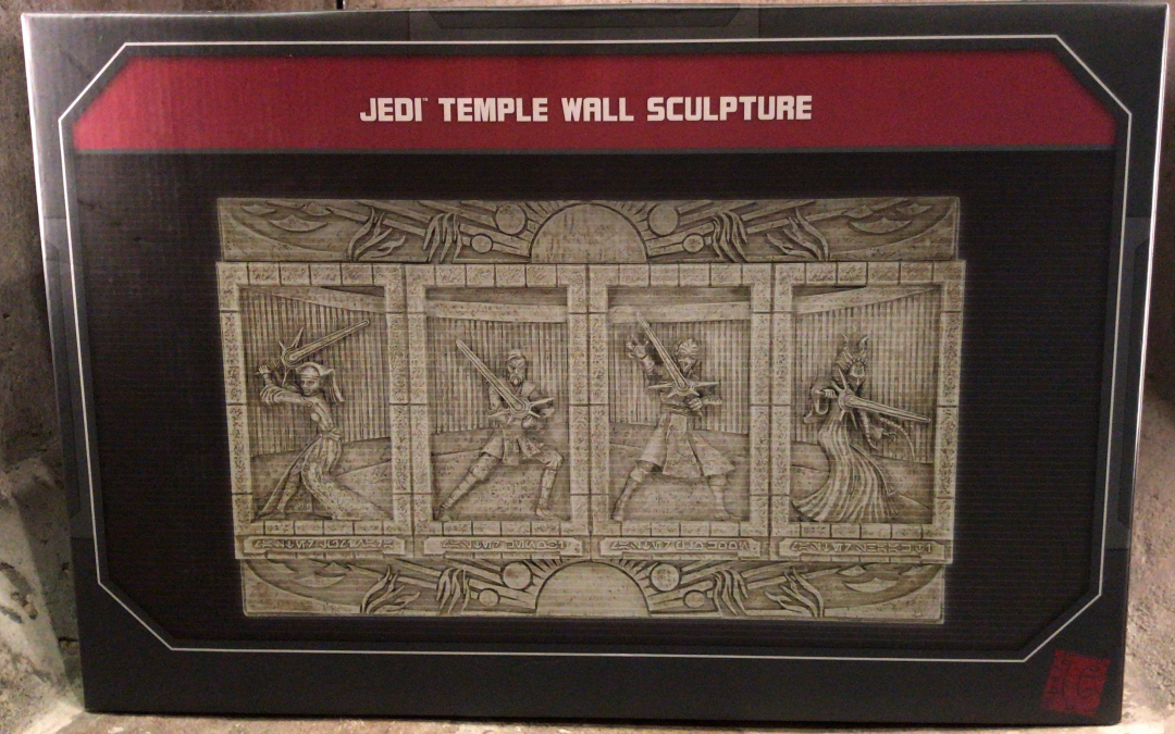 New Galaxy's Edge Jedi Temple Wall Sculpture available now!