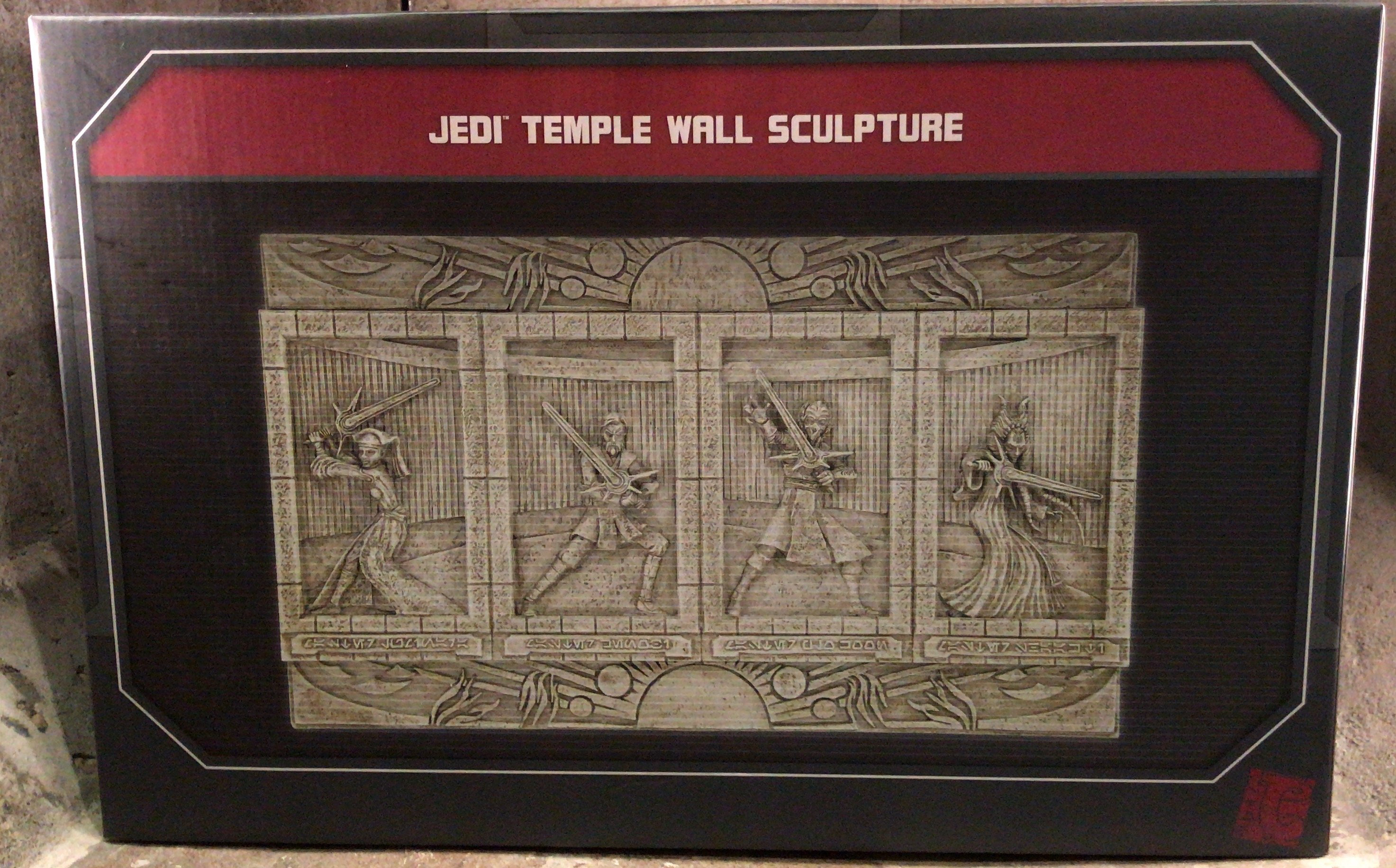 SWGE Jedi Temple Wall Sculpture