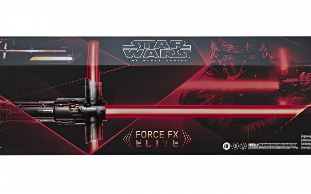 New Rise of Skywalker Kylo Ren Force FX Elite Lightsaber available!