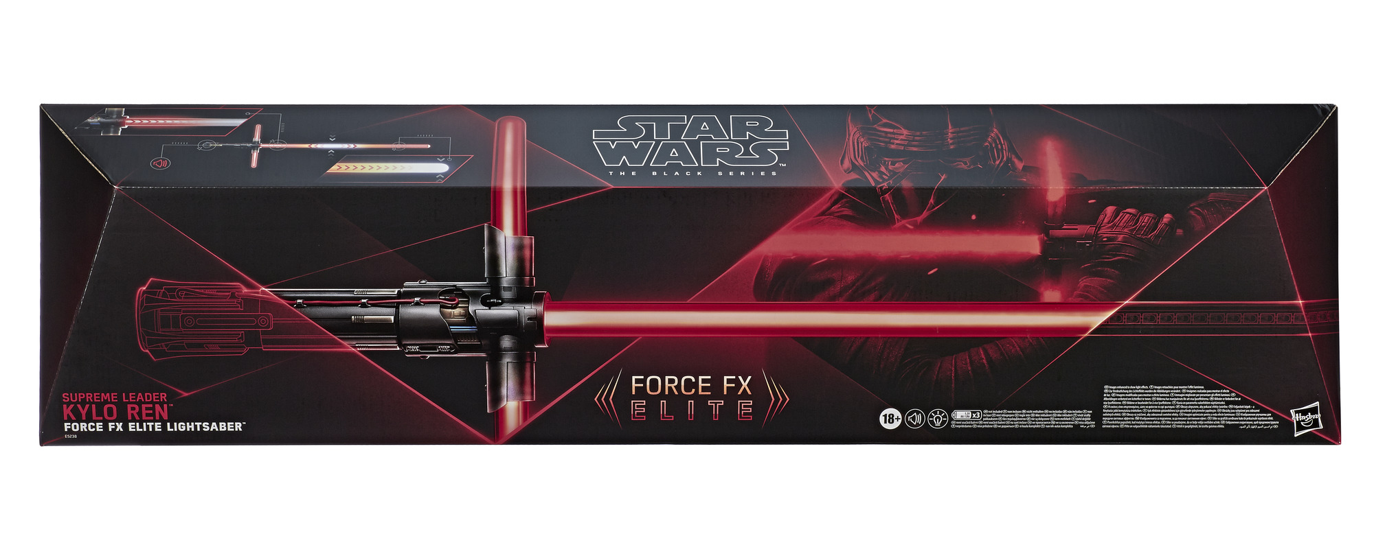 TROS Kylo Ren Force FX Elite Lightsaber 1