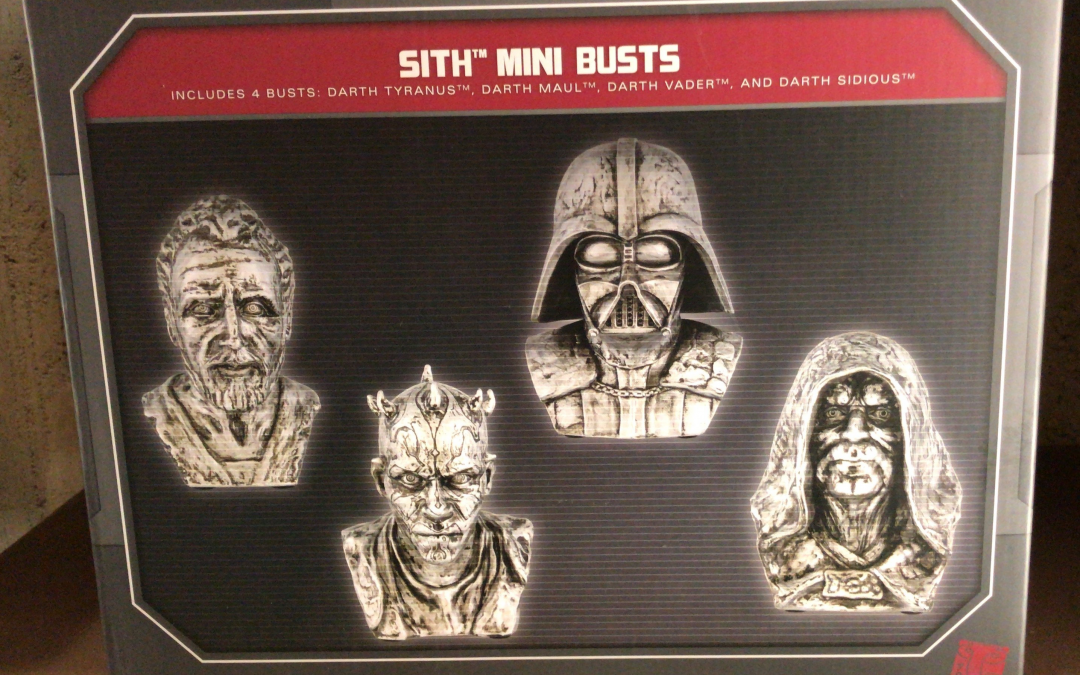 New Galaxy's Edge Sith Lord Mini Bust 4-Pack now available!