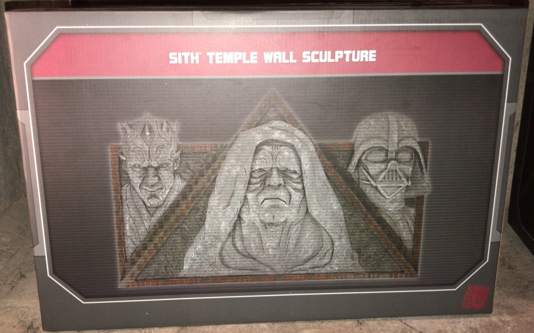 New Galaxy's Edge Sith Temple Wall Sculpture available now!