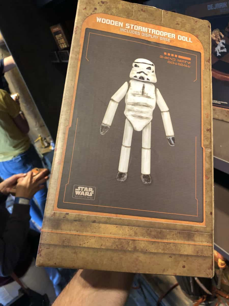 RO SWGE Stormtrooper Wooden Doll 2