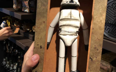 New Rogue One Galaxy's Edge Wooden Stormtrooper Doll available!