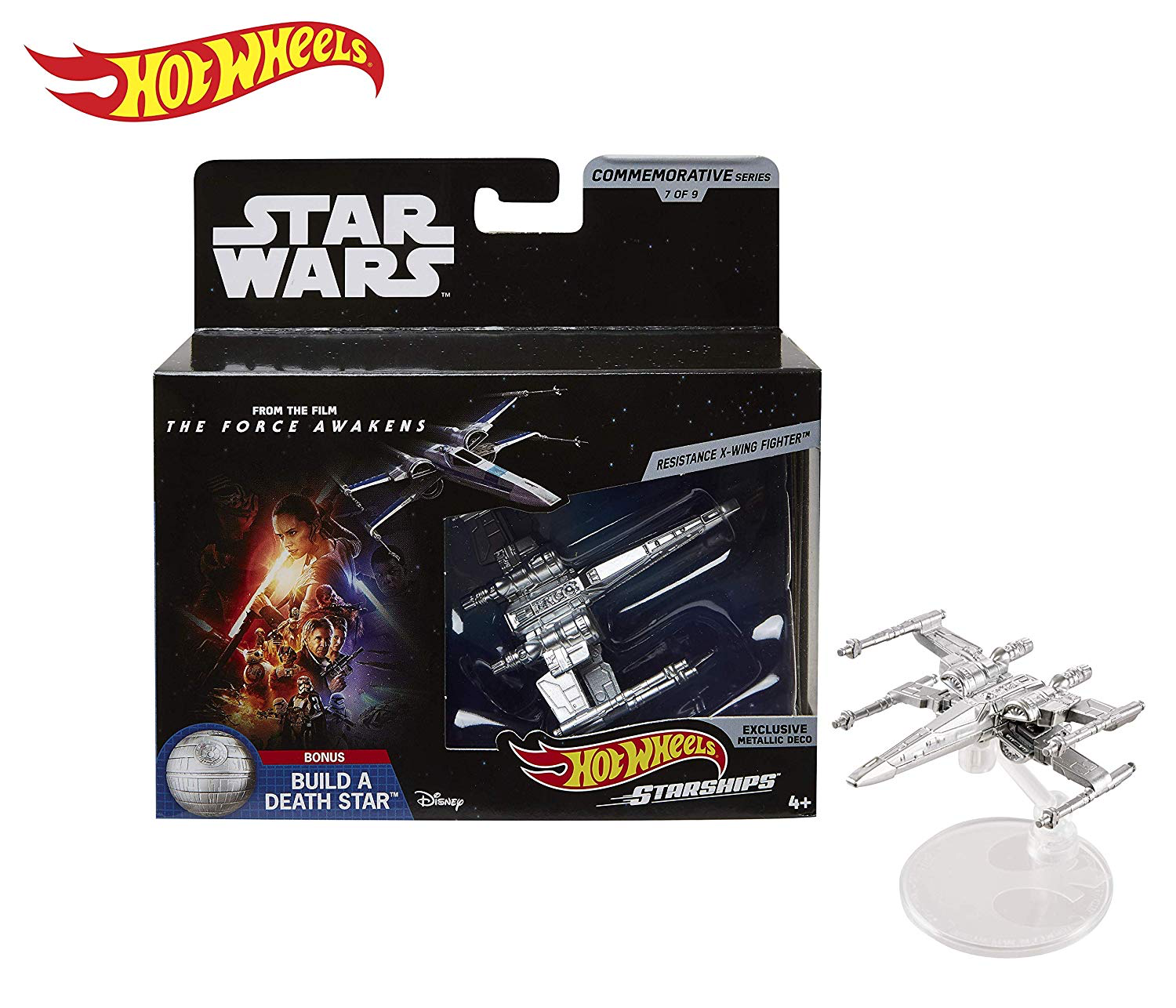 New Hot Wheels Commemorative Resistance X-Wing Fighter Starship Toy ...