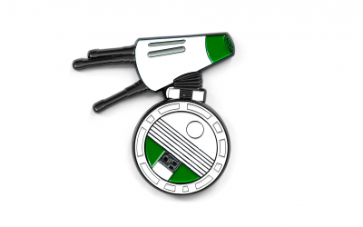 New Rise of Skywalker D-O Spinning Enamel Pin available now!
