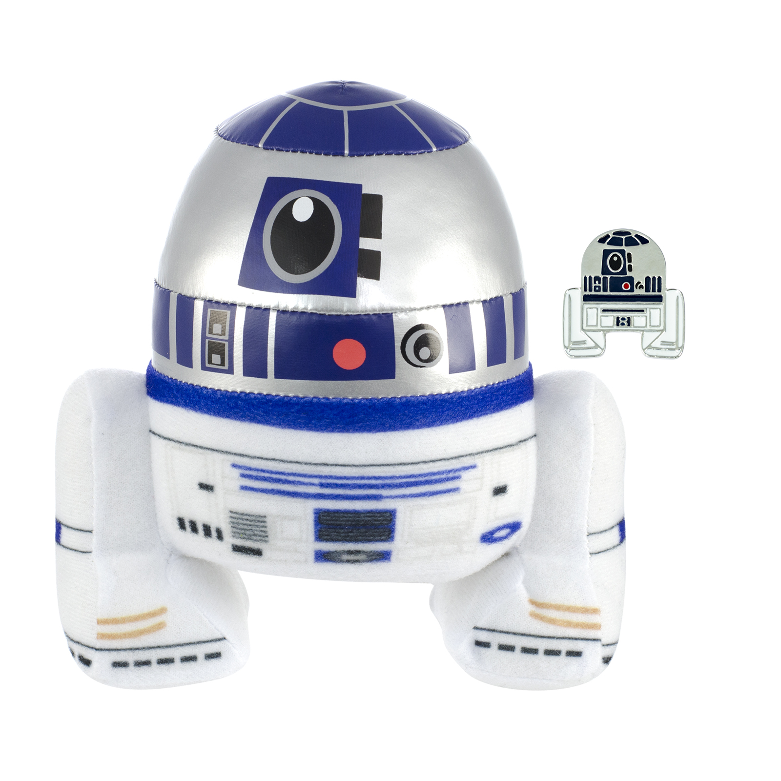 TROS R2-D2 Plush Toy & Pin Set 2