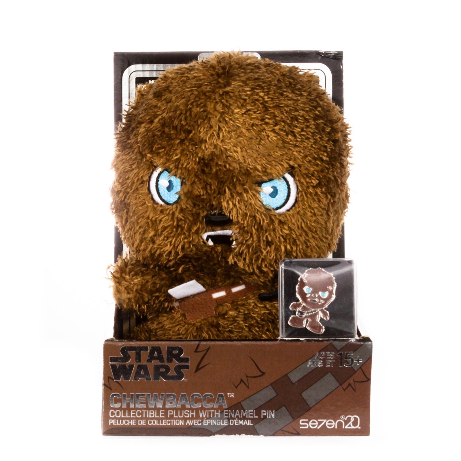 TROS Chewbacca Plush Toy & Pin Set 1
