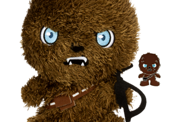 New Rise of Skywalker Chewbacca Plush Toy & Pin Set available!