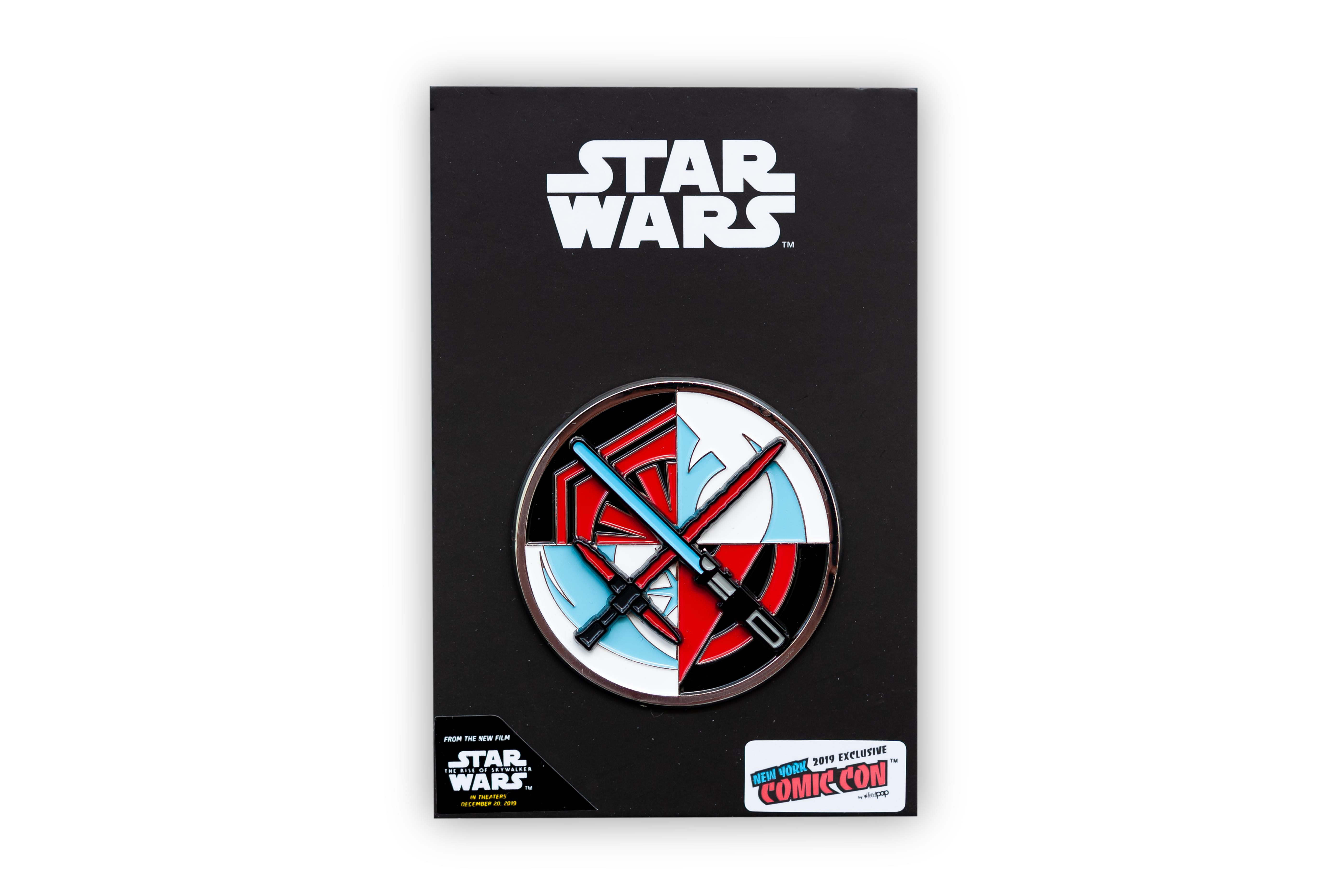 TROS Spinning Lightsabers Enamel Collector Pin 1