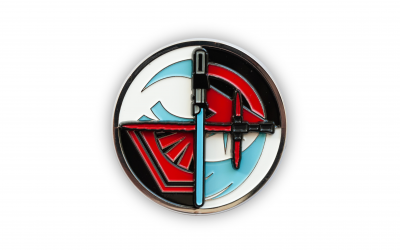 New Rise of Skywalker Spinning Lightsabers Enamel Collector Pin in stock!