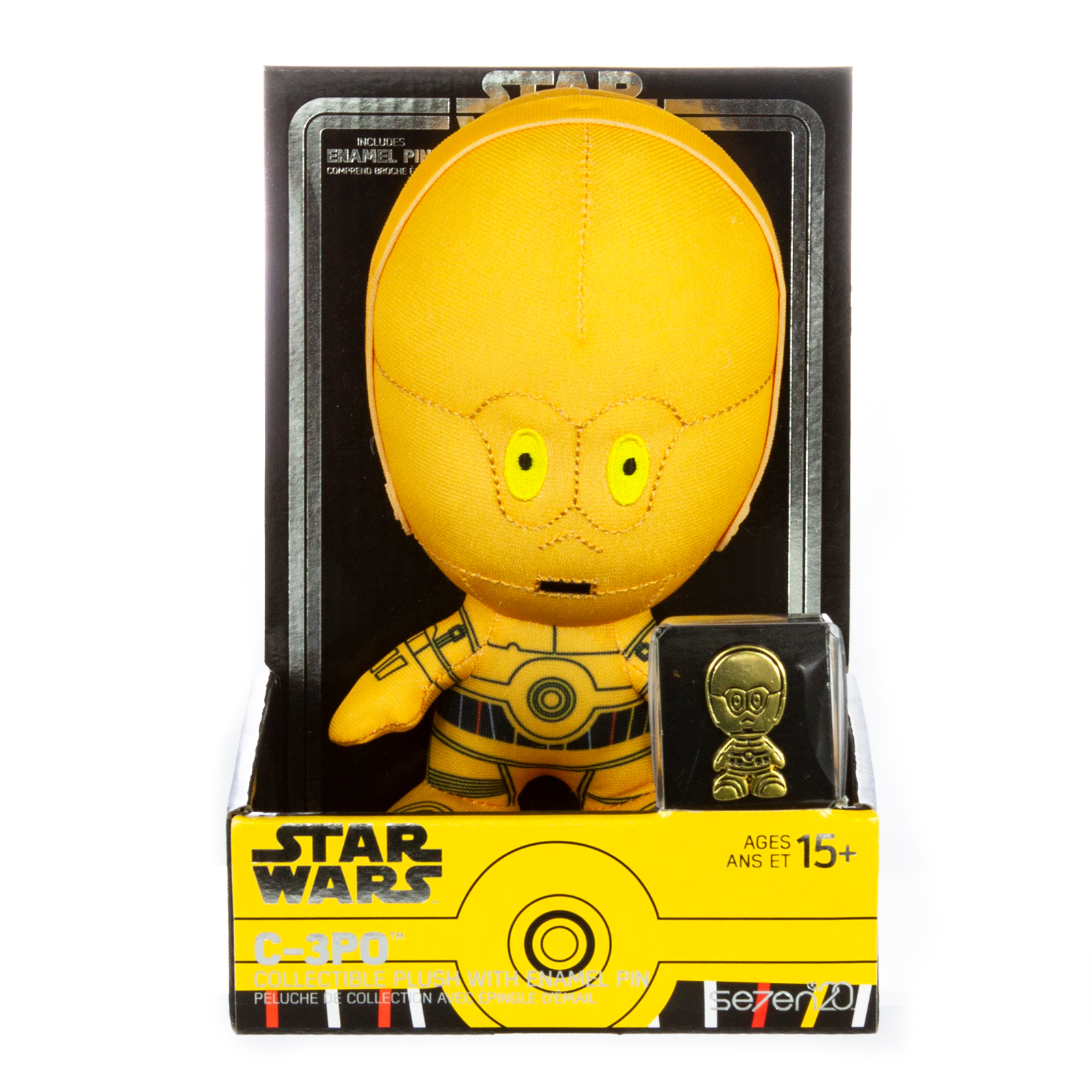 TROS C-3PO Plush Toy & Pin Set 1