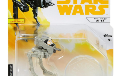 New Solo Movie (The Last Jedi) Hot Wheels First Order AT-ST Star Ship available!