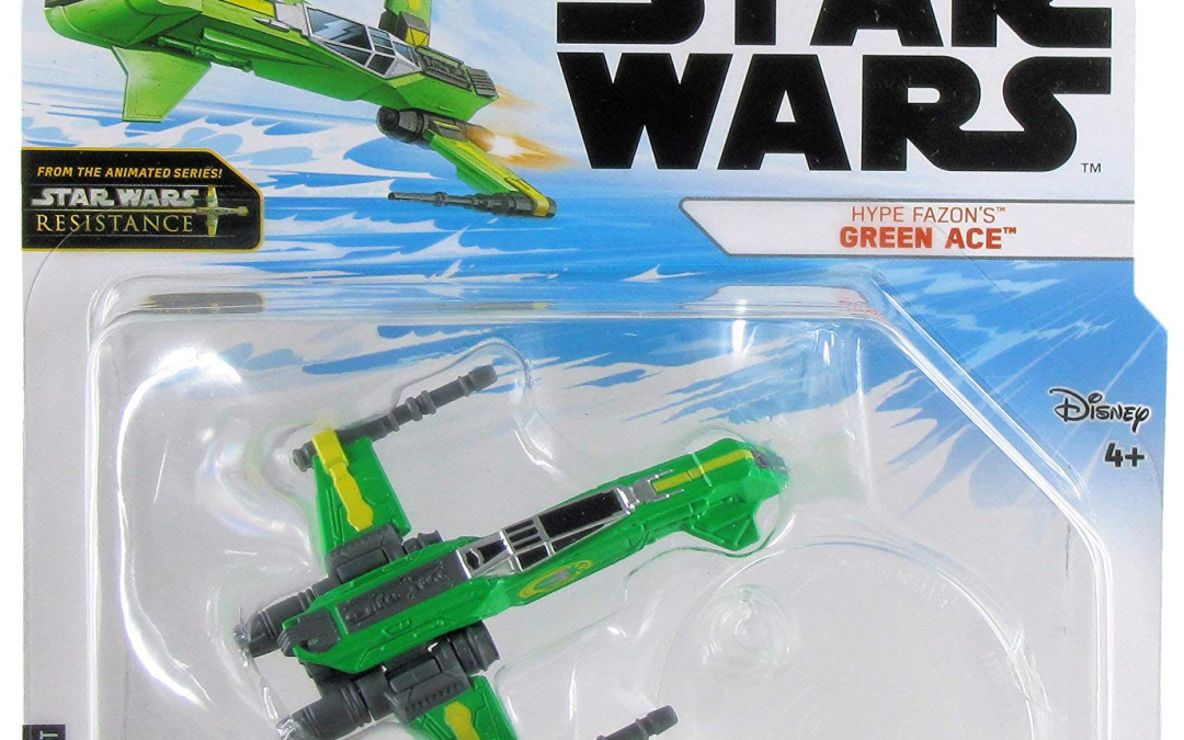 New Star Wars Resistance Hype Fazon's Green Ace Starship available!