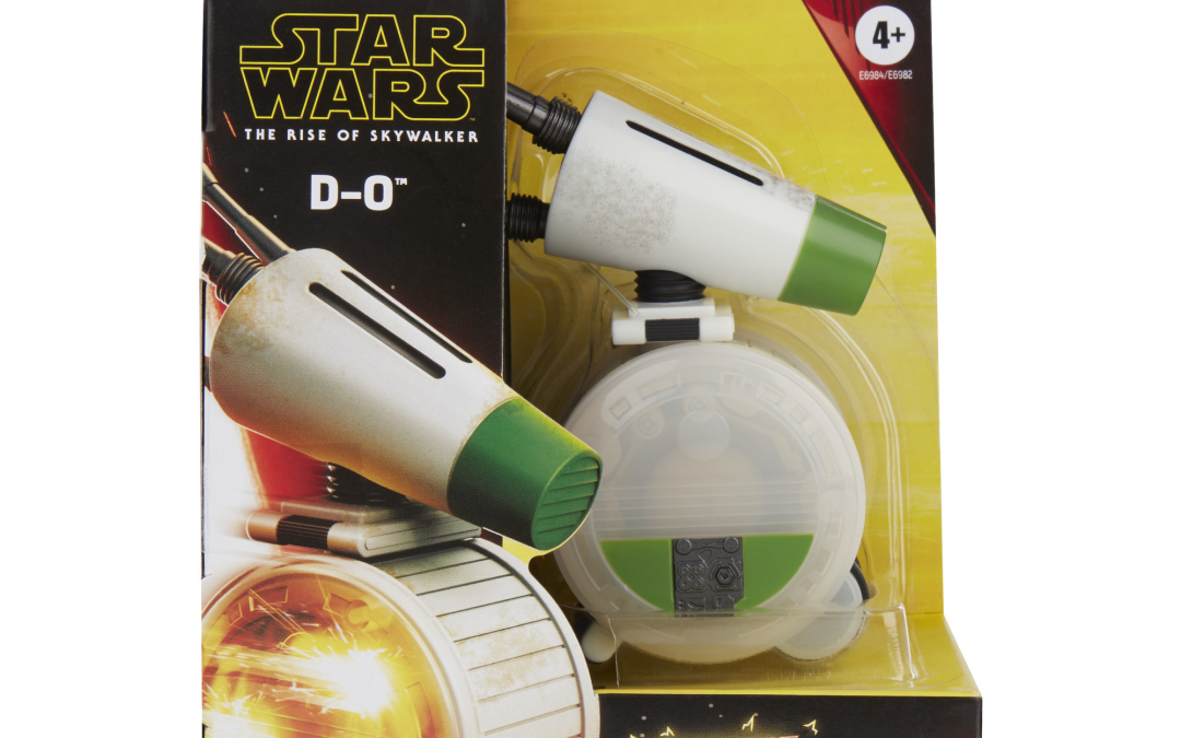New Rise of Skywalker D-O Spark & Go Toy available now!