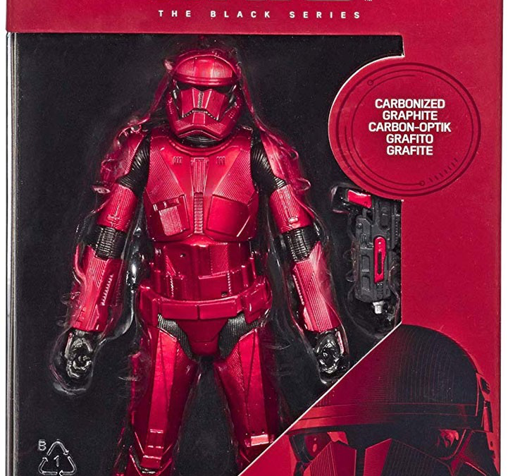 New Rise of Skywalker Black Series Carbonized Sith Trooper Figure available!