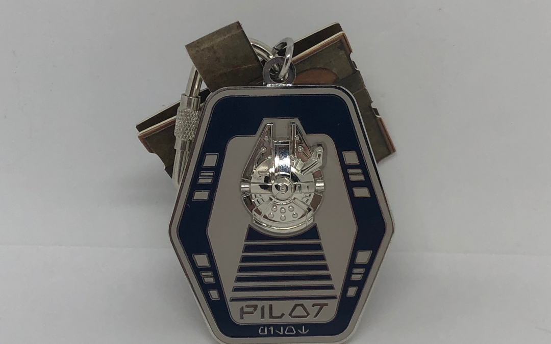 New Galaxy's Edge Millennium Falcon Pilot Keychain available now!